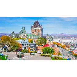 Quebec City & Montmorency Falls Day Trip from Montreal Quebec City & Montmorency Falls Day Trip from Montreal