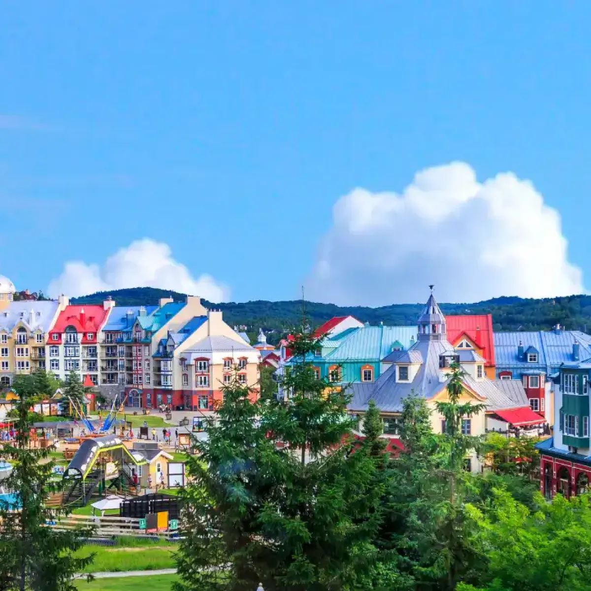 une journée dans les Laurentides – Village de Mont-Tremblant
