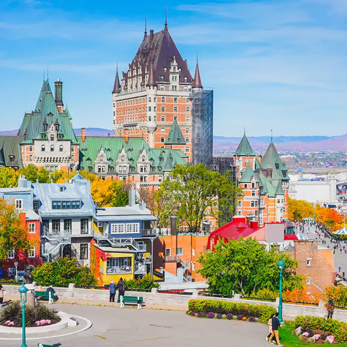 Quebec City & Montmorency Falls Day Trip from Montreal